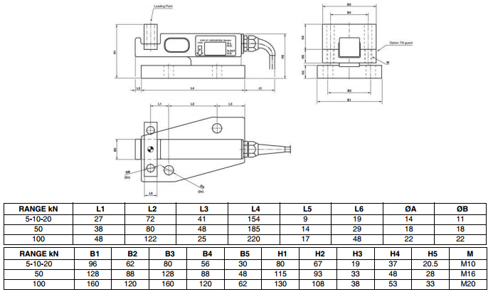 美国NOBEL KIS-9-20KN产品尺寸图