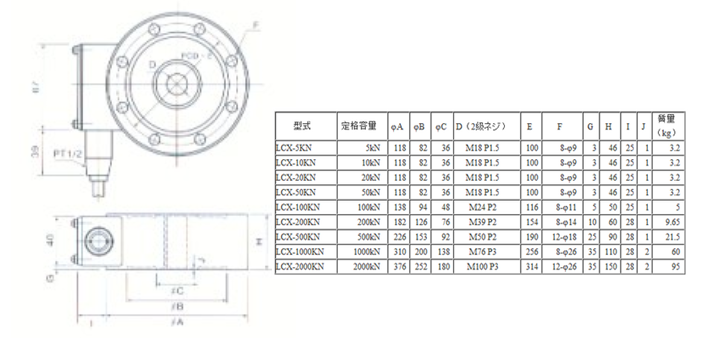 LCX-50KN产品尺寸图