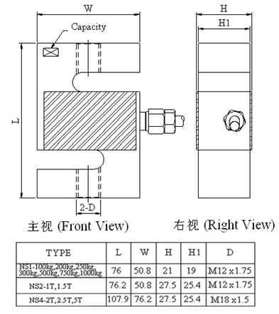 产品尺寸图