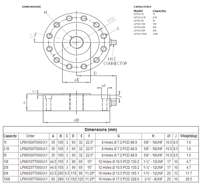 LPCH-10T产品结构尺寸