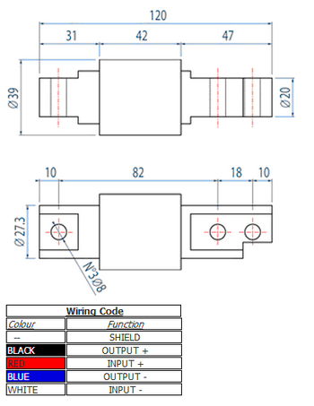 FXC-300kg产品尺寸图